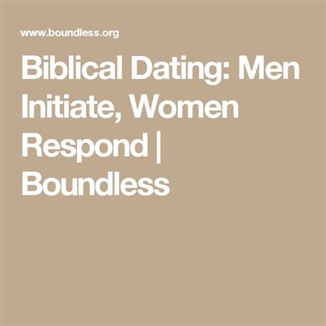 boundless biblical dating